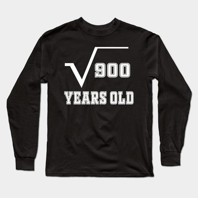 30 years old birthday Long Sleeve T-Shirt by Work Memes